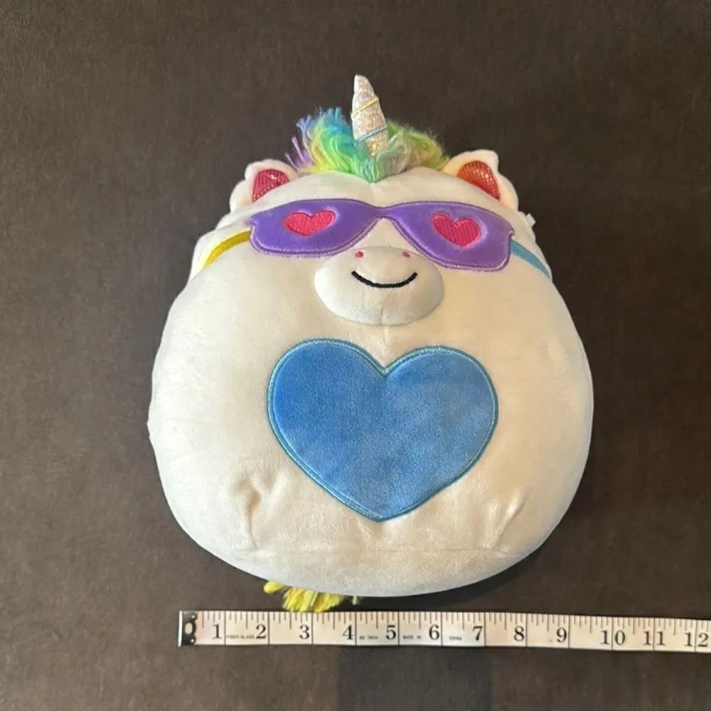 Squishmallows Joie the White Unicorn 8” Plush Toy From Valentine Squad 2020 - Picture 9 of 10